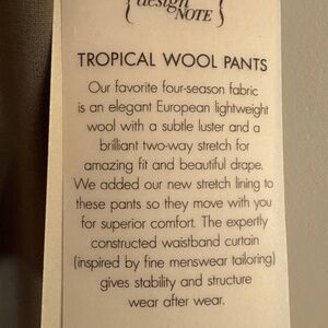 Ann Taylor four season suit pants